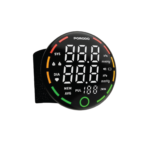 Wrist Blood Pressure Monitor - Porodo LiveOn PDW01BBK