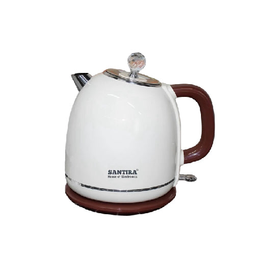 Santira ST1831 Electric Tea Kettle 1.7L Capacity Stainless Steel, Auto Shut-Off (T27186)