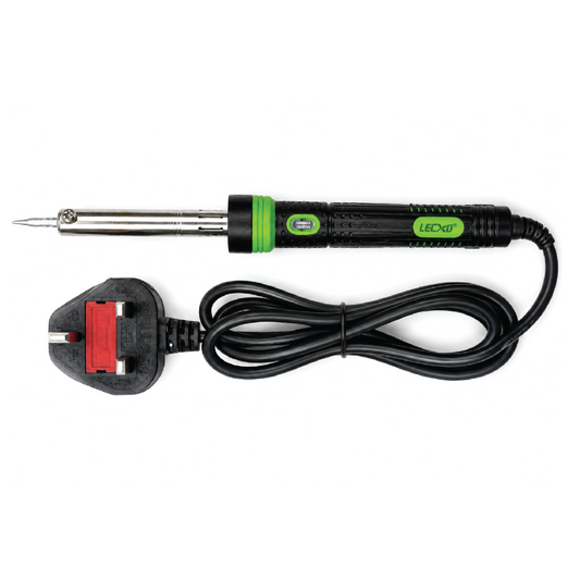 LECXO PG-60W 220V Adjustable Temperature Soldering  Iron-Fast Heating Precision Repair Tool with UK Plug