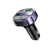 HOCO E70 Wireless FM Transmitter with PD 30W &  QC 3.0 Fast Charging-Bluetooth 5.0 Car Audio Adapter