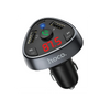 HOCO E51 Bluetooth FM Transmitter Car Charger  – Type-C 18W Fast Charging Audio Adapter