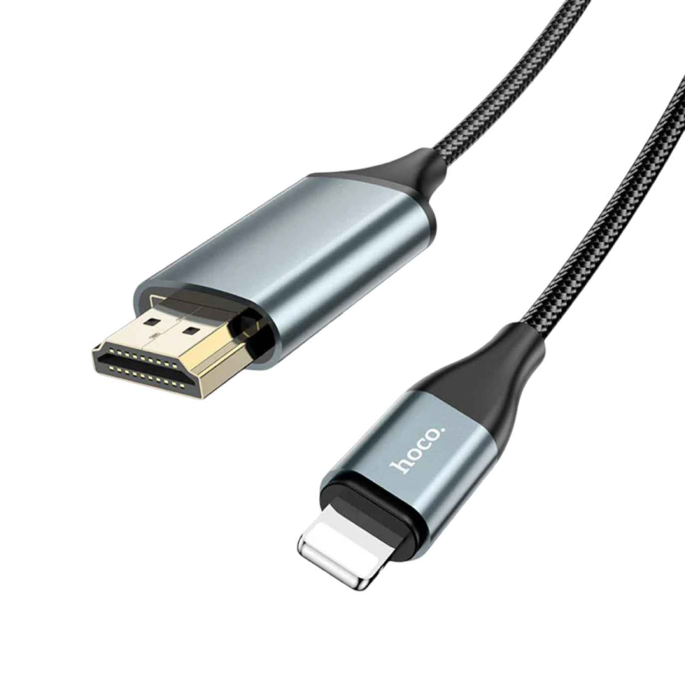 Hoco UA15 Lightning to HDMI Cable1080p HD Output, 2m (SN)
