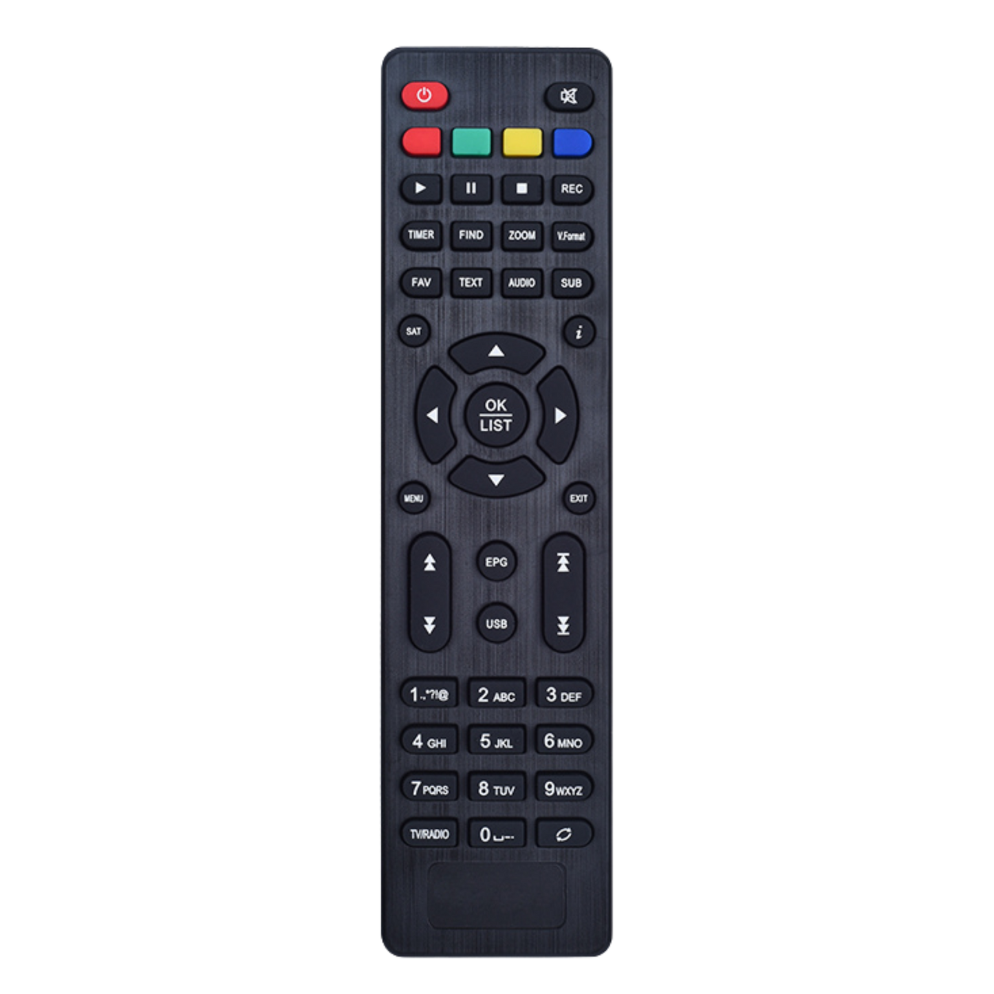 جهاز تحكم عن بعد بديل عالمي لأجهزة تلفزيون NHE عالية الدقة (T01703)