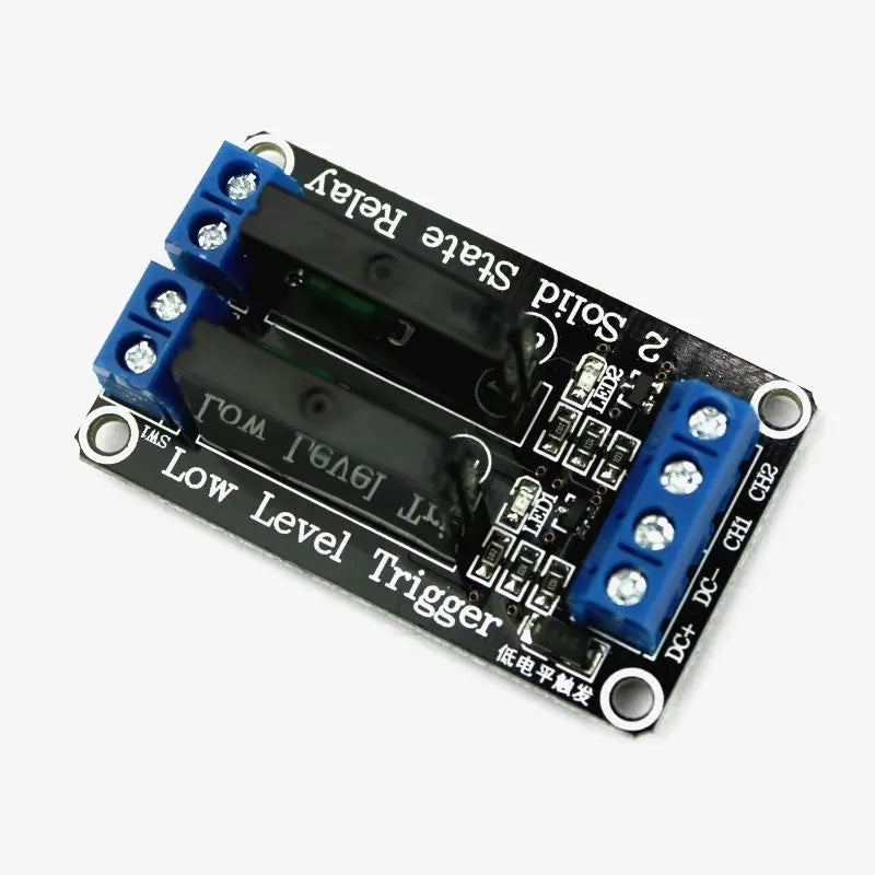 5V 2-Channel Solid State Relay SSR Low Level Trigger 2A 240V
