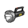 Henoyue T40 Multifunctional Searchlight 5W LED + COB Micro USB Charging Portable Flashlight (T25070) - Alqamarshop