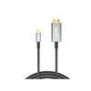 XO Type-C to HD Metal Adapter Cable 4K – 1.8M  Multi-System Display Cable (XO-GB019)