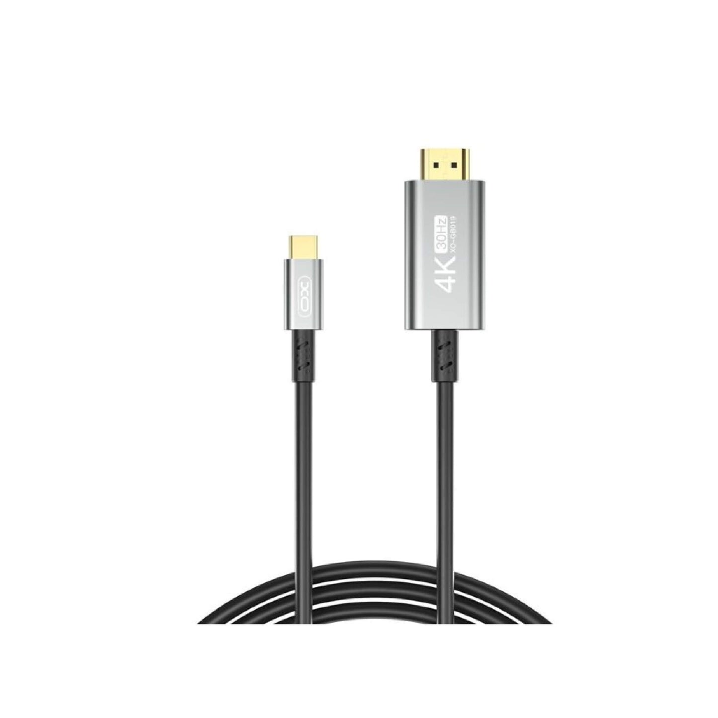 XO Type-C to HD Metal Adapter Cable 4K – 1.8M  Multi-System Display Cable (XO-GB019)