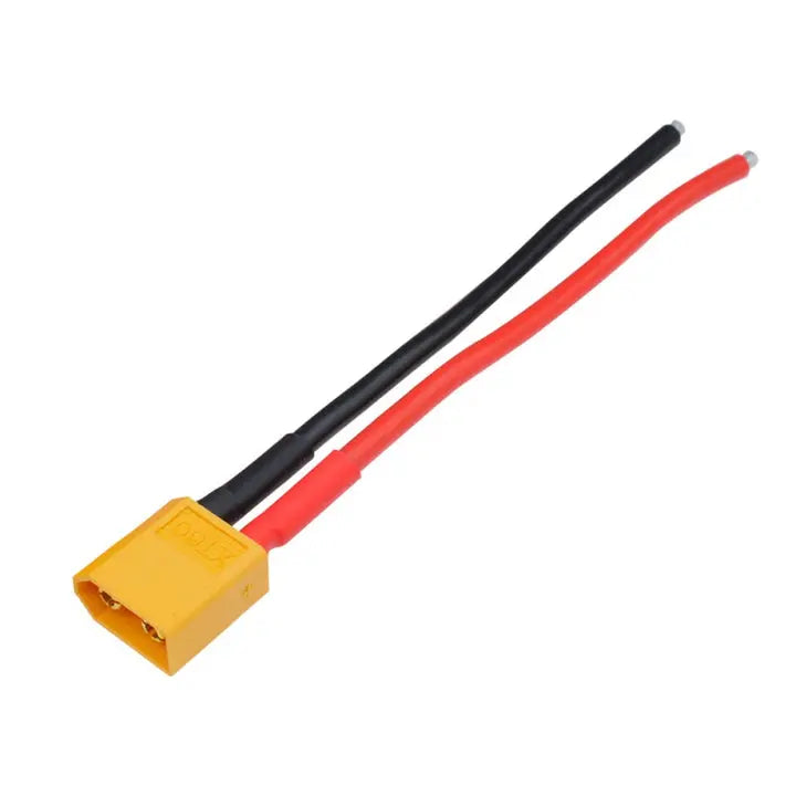 XT60 Male Connector Cable 14AWG 10cm