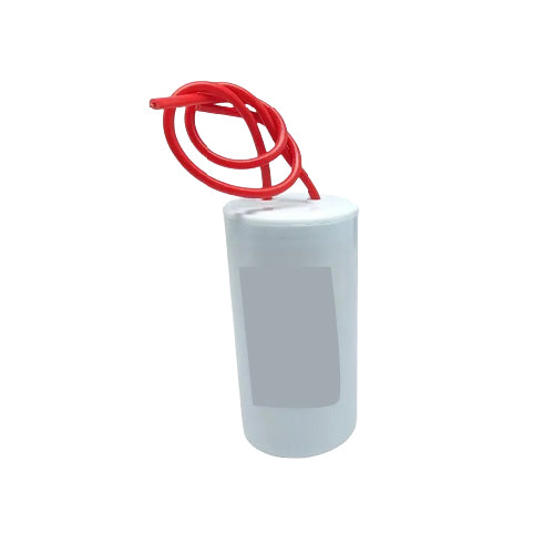 Capacitor 2UF 450V White Casing, Motor Run Capacitor for Fan and Pump Applications (T26683)
