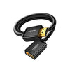 Fujishka FU250 HDMI Extension Cable 50cm Male to Female, 4K UHD Support (AQ16530) - Alqamarshop