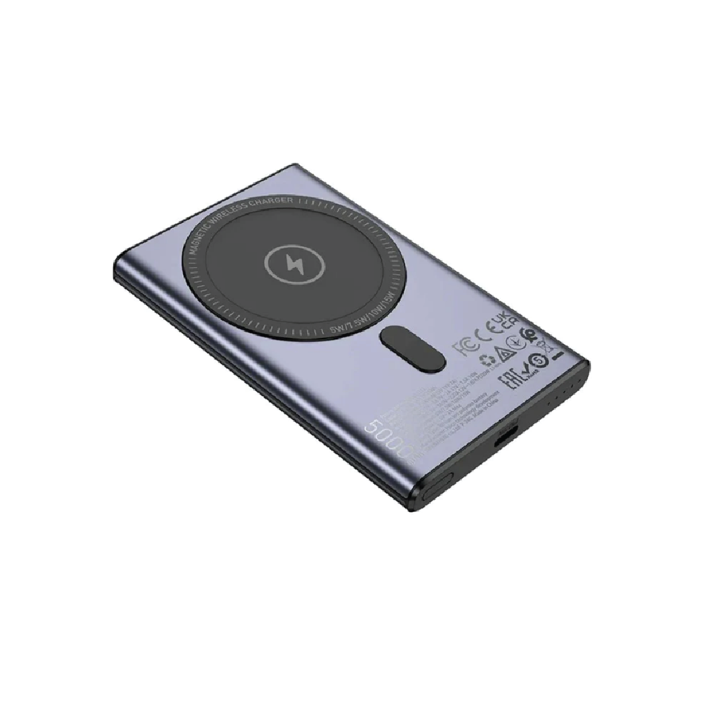 HOCO Q32 PD20W Wireless Magnetic Power Bank  5000mAh-Fast Wireless Charging Portable Battery Pack