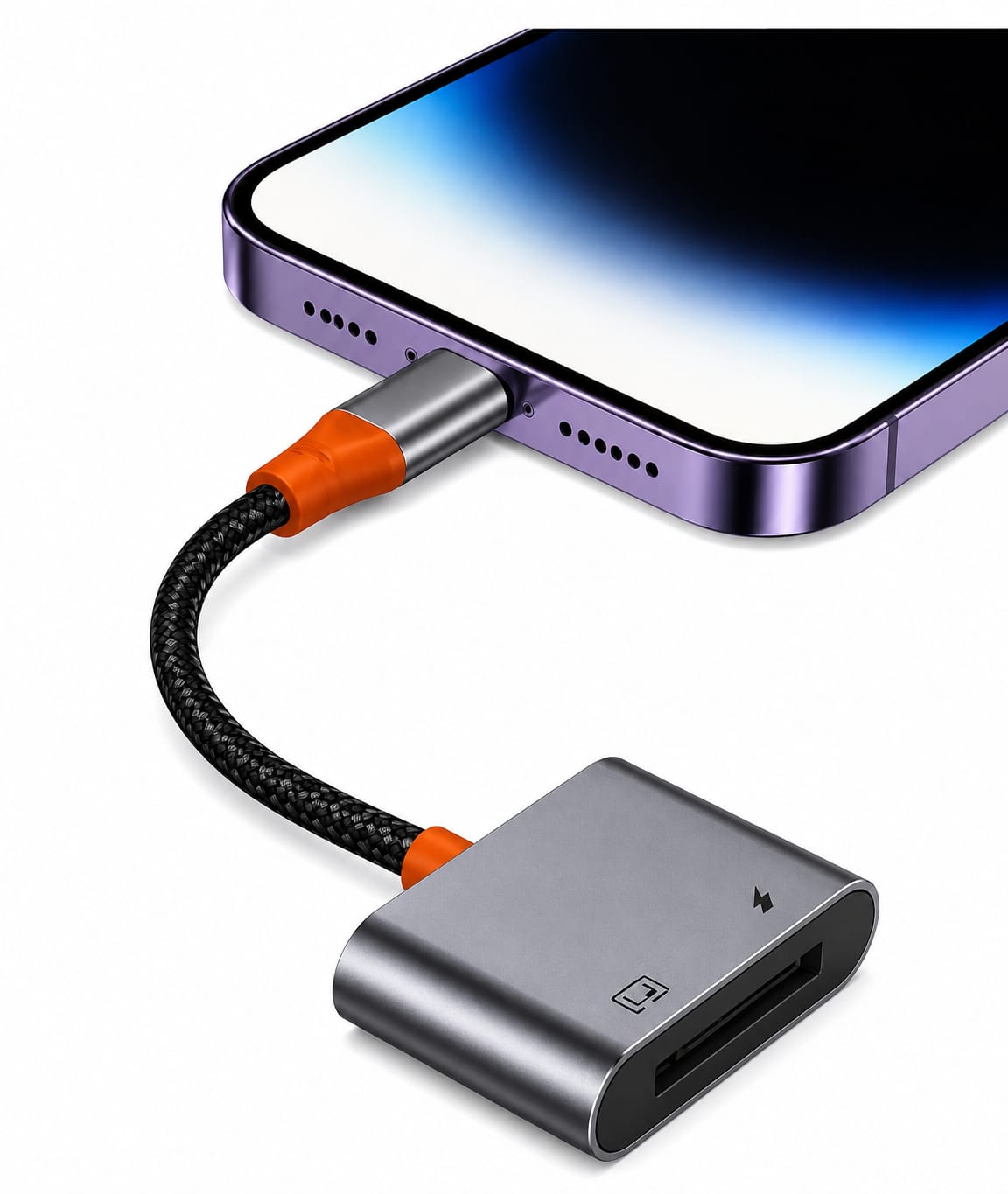 2-in-1 Type-C to 3.5mm Audio – Fast Charging+  Headphone Jack Converter