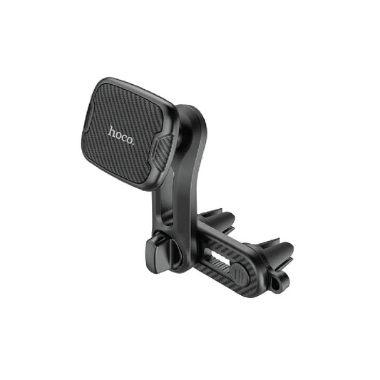 HOCO CA68 Double Air Outlet Magnetic Car  Holder – Dual Vent 360° Rotating Phone Mount