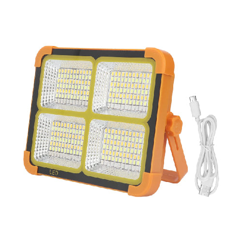 Hgdue HG-77 500W Solar LED Flood Light Outdoor Waterproof Lighting (T27435)
