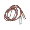 5M XLR Male to 6.3mm (1/4") TRS Audio Cable Balanced Microphone Lead for Mixers, Amps, (T27290) - Alqamarshop
