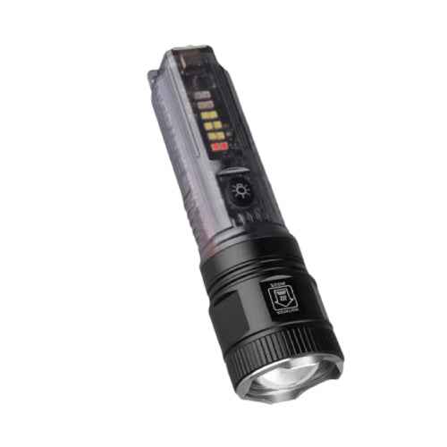 Multifunctional Flashlight X36 Solar and Type-C Rechargeable LED Torch