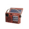 مكبر صوت لاسلكي محمول وراديو متعدد النطاقات Fepe FP-601-S مع بلوتوث، وشحن بالطاقة الشمسية، وضوء LED