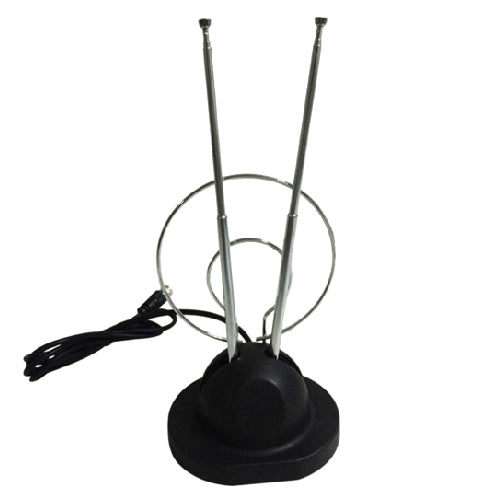 Reflect Rotation Indoor TV Antenna 1536 360° Rotating  Signal Booster for Clear HD Reception (T17724)