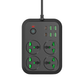 Power Socket T23 High Power 3000W 4.2A AutoMax Extension Board with 4 Outlets