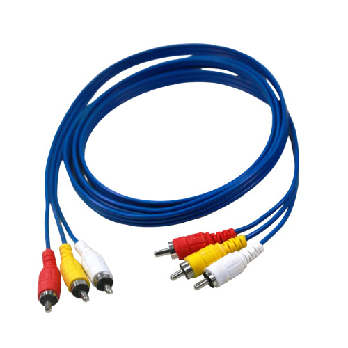 Nikko AV Cable 3×3 1.5m High-QualityAudio Video Connector (T00110)
