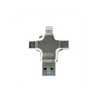 OTG 3.0 T28568 4-in-1 Multiport Card Reader with USB-A, USB-C, Micro-USB & Lightning Connectors