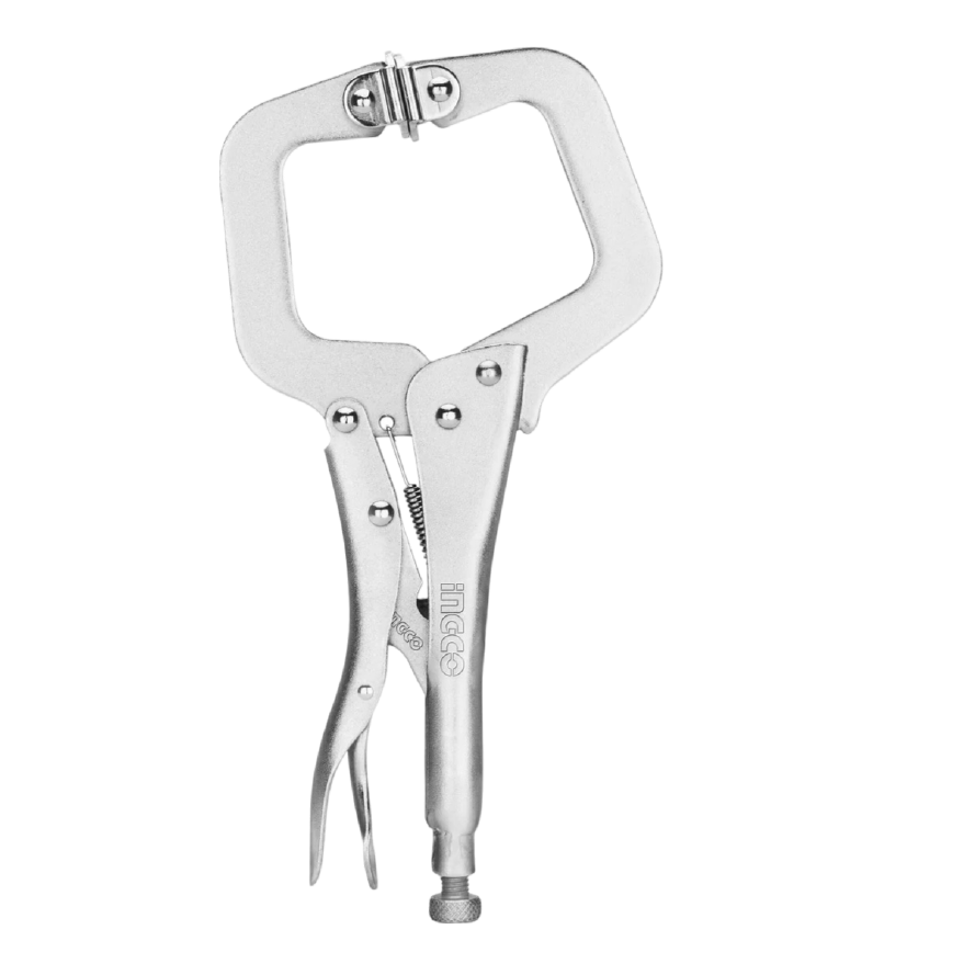 Ingco C-Clamp Locking Plier 11" HCCLW0211 –Heavy-Duty Locking Plier for Strong Grip (T26988)