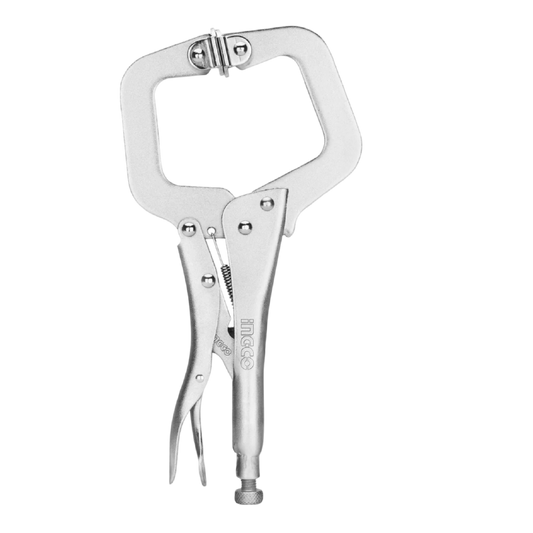 Ingco C-Clamp Locking Plier 11" HCCLW0211 –Heavy-Duty Locking Plier for Strong Grip (T26988)