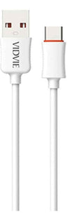 Vidvie CB443 Fast Charging Data Cable 2.4A High-Speed Output for Efficient Power Delivery (T16817)