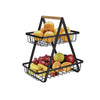 2-Layer Detachable Fruit and Vegetable Basket SHO-200 Space-Saving and Easy to Clean - Alqamarshop