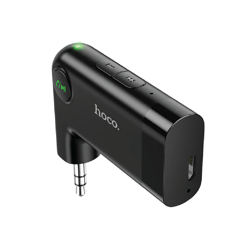 HOCO E53 AUX Wireless Bluetooth Receiver-3.5mm Bluetooth  5.0 Audio Adapter for Car & Home Audio Systems