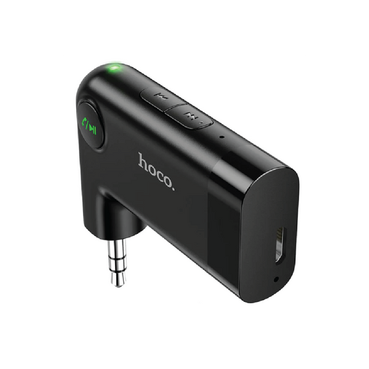 HOCO E53 AUX Wireless Bluetooth Receiver-3.5mm Bluetooth  5.0 Audio Adapter for Car & Home Audio Systems