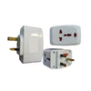 3 Way Multisocket Power Adaptor Compact Extension Plug for Multiple Devices (T17241) - Alqamarshop