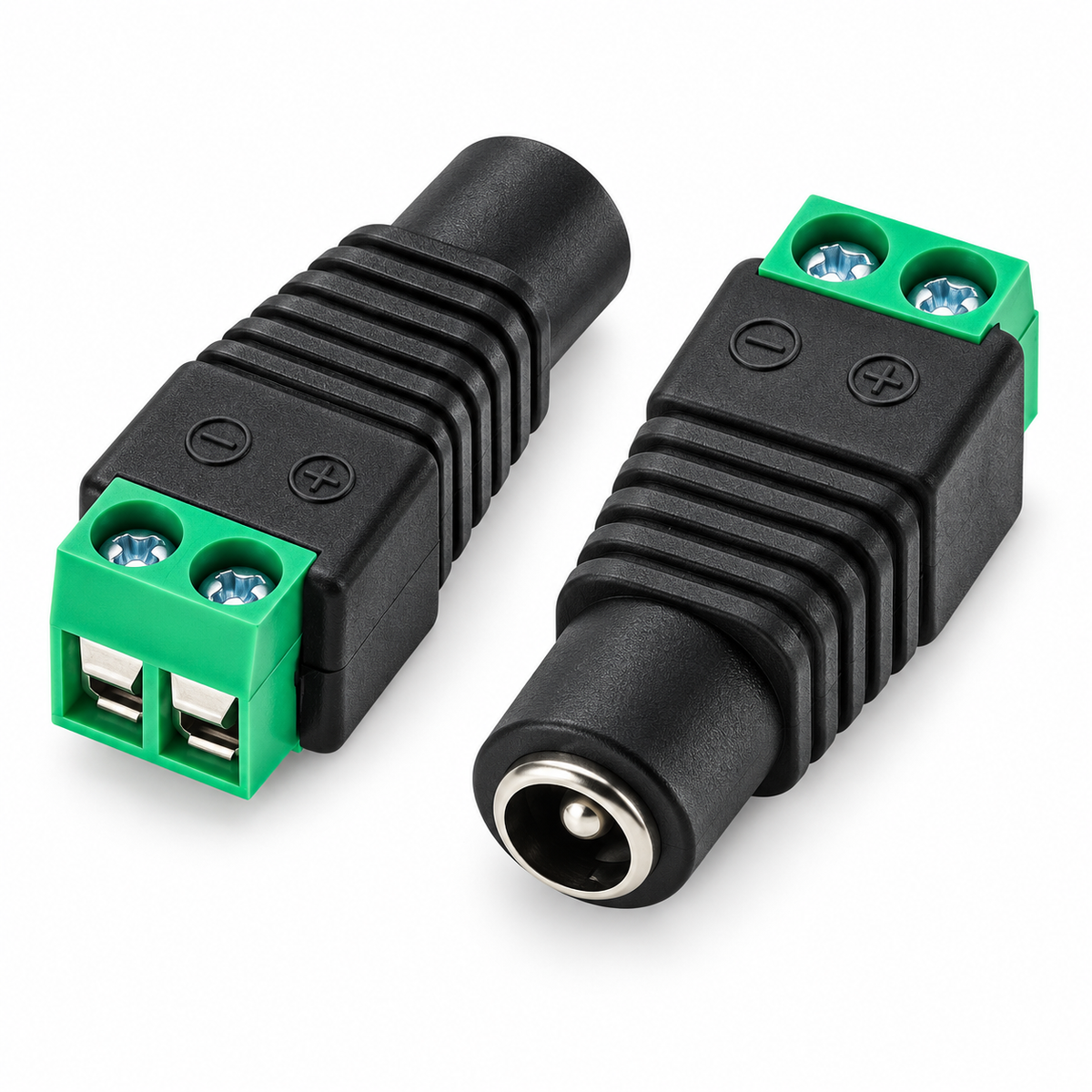 DC Power Jack Female 5.5x2.1mm with 2-Pin Screw Terminal