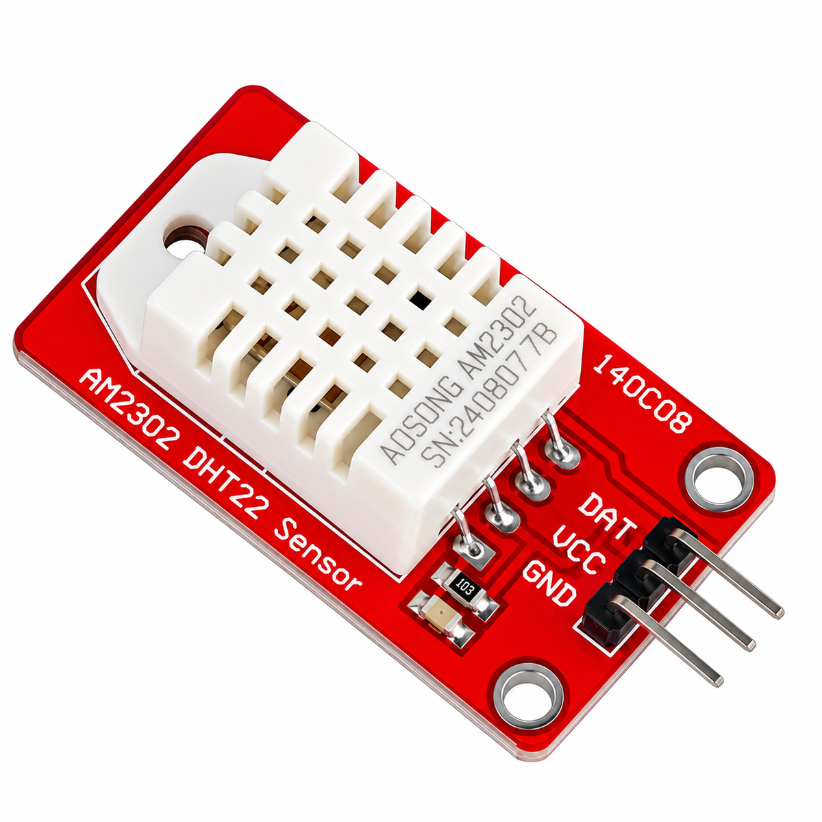 DHT22 Digital Temperature and Humidity Sensor Module