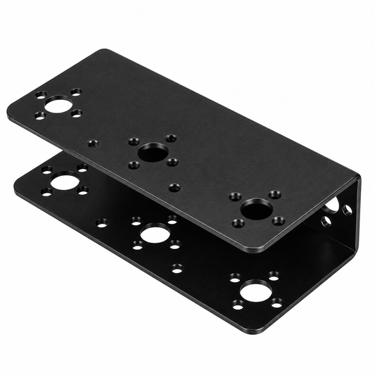 دعامة تثبيت معدنية للمحرك المؤازر (Servo) على شكل حرف U للمحركات القياسية