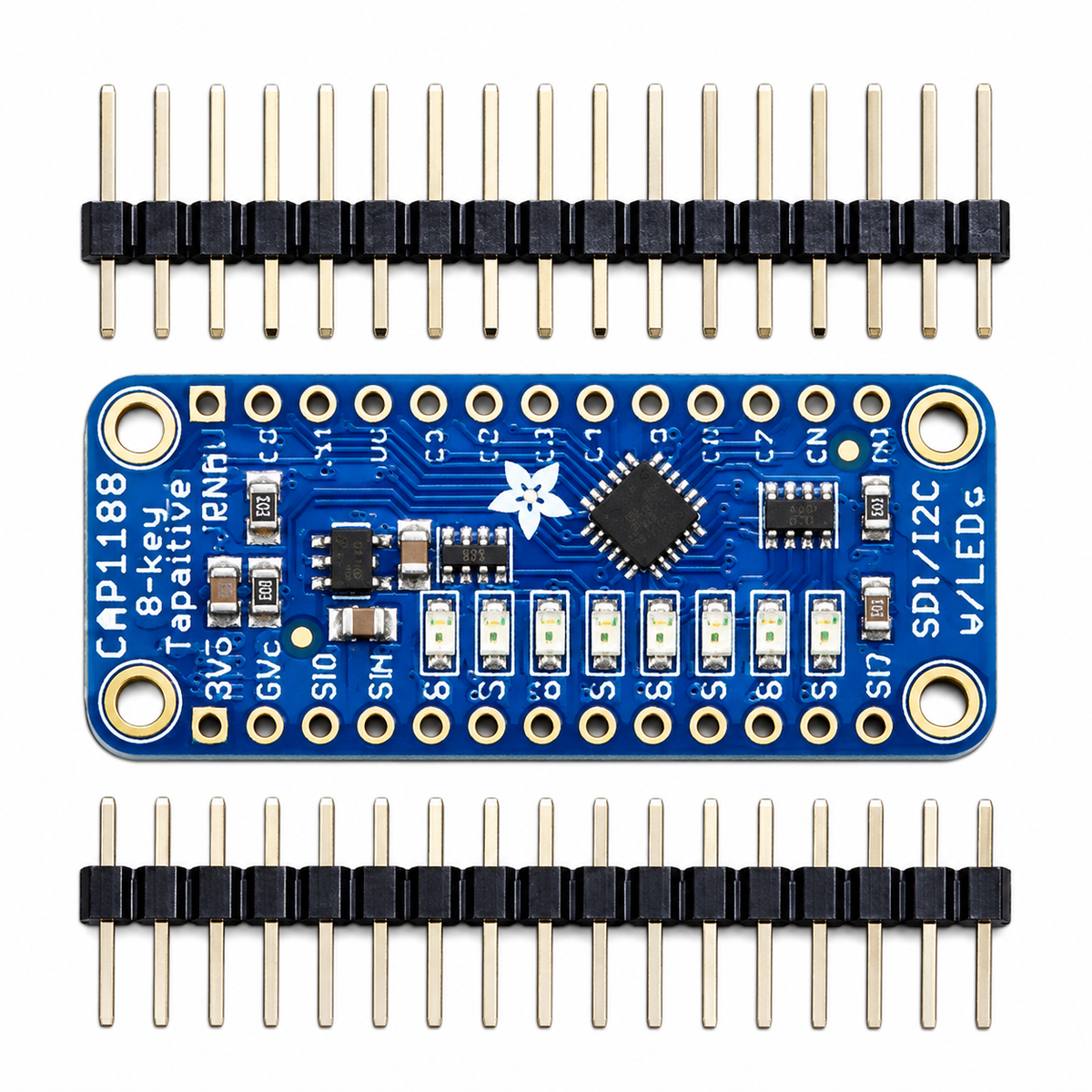 CAP1188 8-Key Capacitive Touch Sensor Breakout I2C SPI