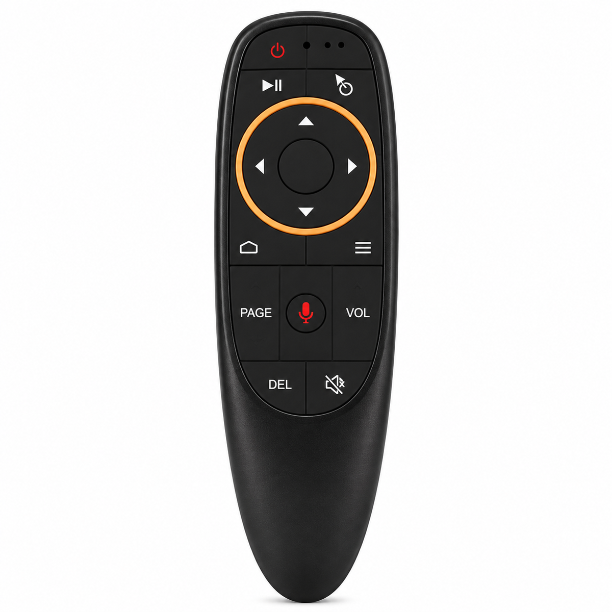 2.4GHz Wireless Air Mouse Remote – Voice Control, USB Receiver (T27497)