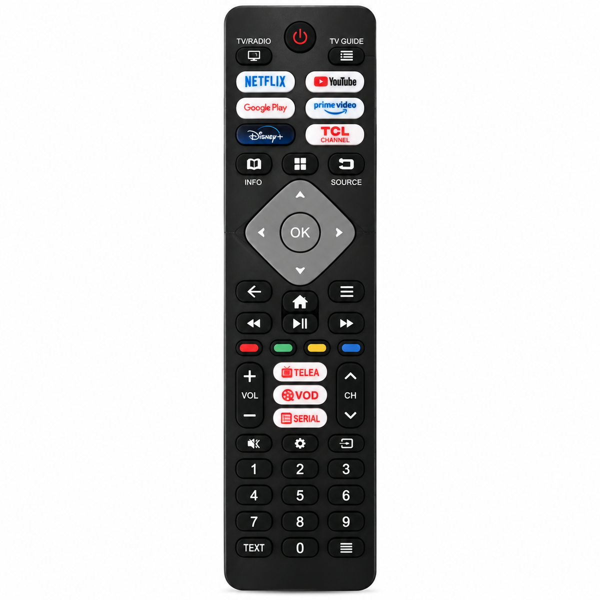Philips RM-L1285 TV Remote Control for Philips LCD TVs (T19097)