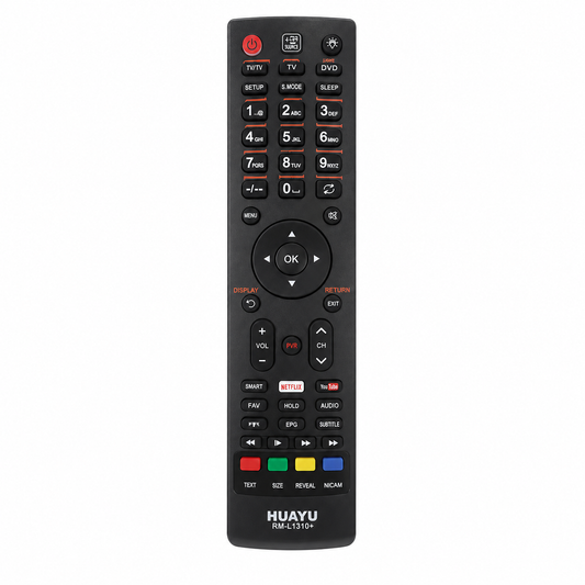 HUAYU RM-L1098 LCD/LED TV Remote Control – Multi-Brand Smart Replacement Controller