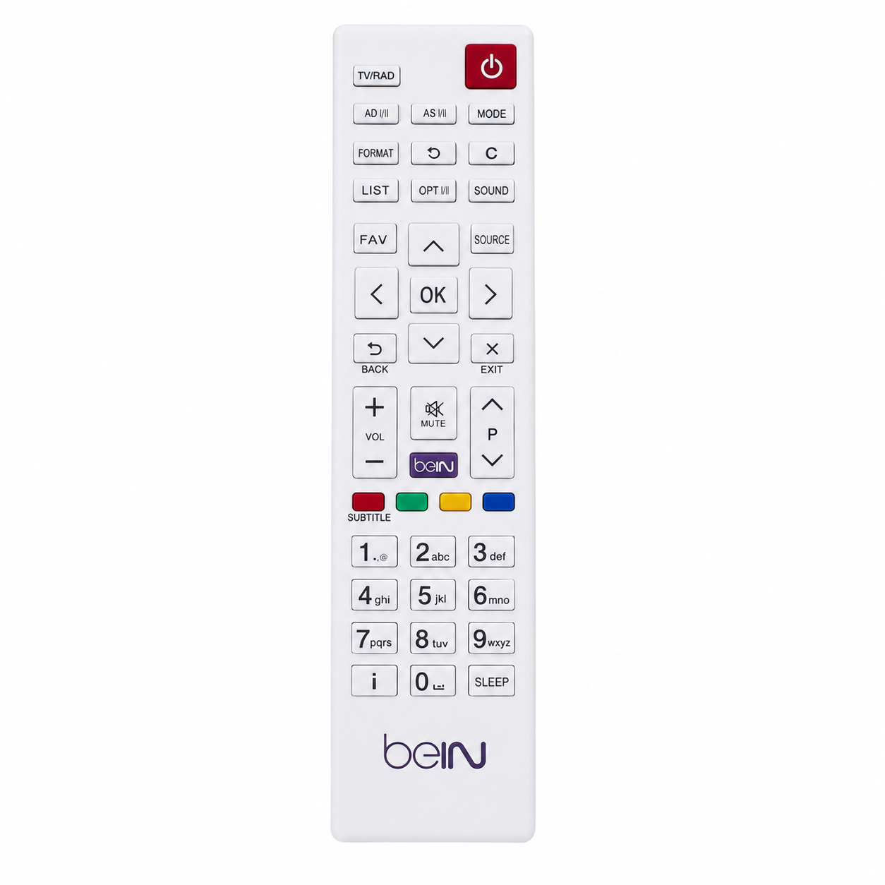 Bein Remote Control Compatible Replacement for Bein HD and 4K Receivers