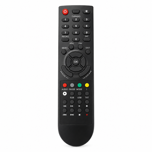 Receiver Remote Control – Replacement Controller for Digital TV Receivers