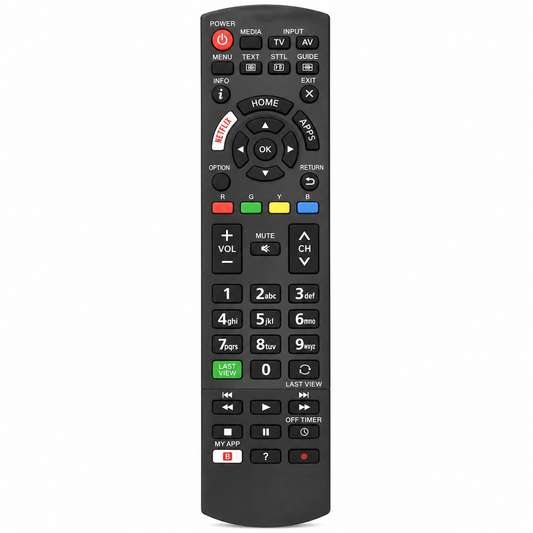 Panasonic LED TV Remote Control Compatible Replacement Remote
