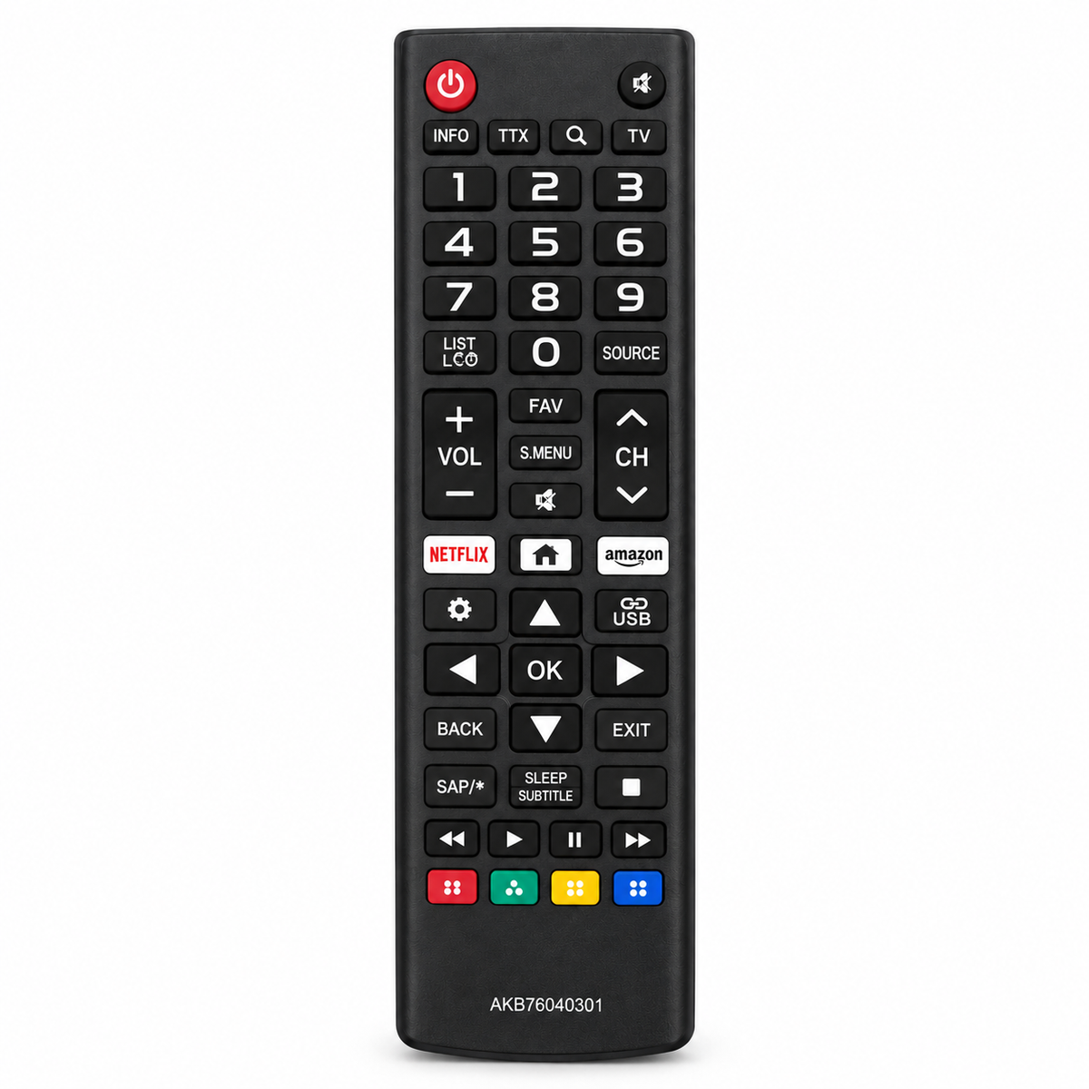 LG LCD TV Remote Control – Model 6710V00088 /  RM-D656