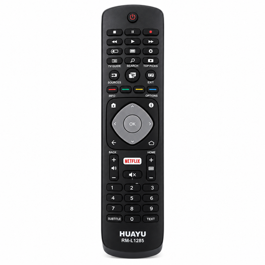 جهاز تحكم عن بعد P-Box RM-L285 لتلفزيون Philips LCD - بديل متوافق لجهاز التحكم عن بعد