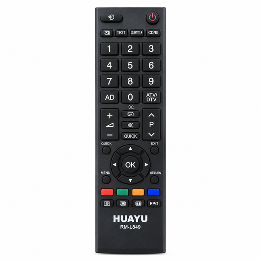 جهاز تحكم عن بعد بديل من P-Box لجهاز تلفزيون Toshiba LCD طراز RM-L1328 و RM-L1625