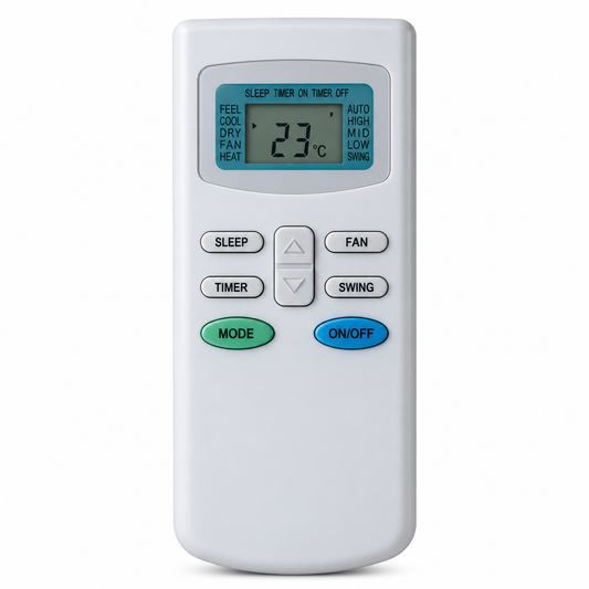 TCL AC Remote Control – Replacement Air Conditioner Remote