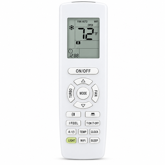Gree YAP1F AC Remote Control – Replacement for Gree Split AC