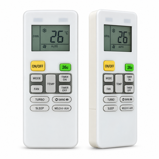 Midea AC Remote Control – Replacement Air Conditioner Remote, 8m Range