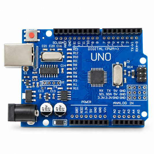 لوحة تطوير محسّنة UNO R3 SMD - متوافقة مع مشاريع أردوينو (AA 003)