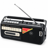 جهاز راديو KNStar M-50BT محمول يعمل بموجات FM و MW و SW1 مع USB وبلوتوث
